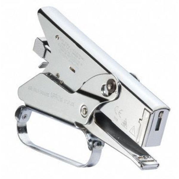 Plier Stapler, Manual, Heavy Dty, Flat Crwn
