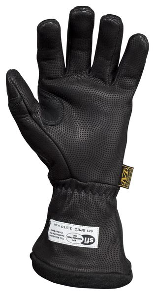 CarbonX Level 10 Fire Retardant Gloves, M, Black, PR