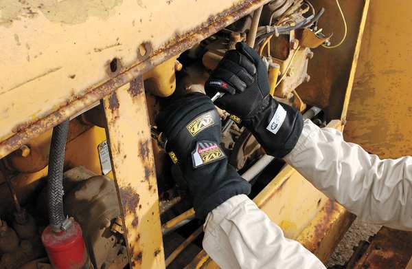 CarbonX Level 10 Fire Retardant Gloves, M, Black, PR