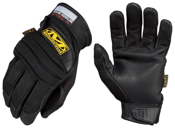 CarbonX Level 5 Fire Retardant Gloves, S, Black, PR