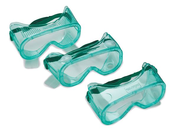 Impact Resistant Safety Goggles, Clear Anti-Fog Lens, 812 Series