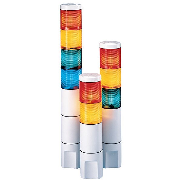 Tower Light, 120VAC, Amb, Bl, Clr, Gr, Rd