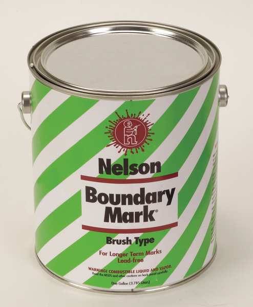 Boundary Marking Paint, 1 gal., Blue, Water -Based