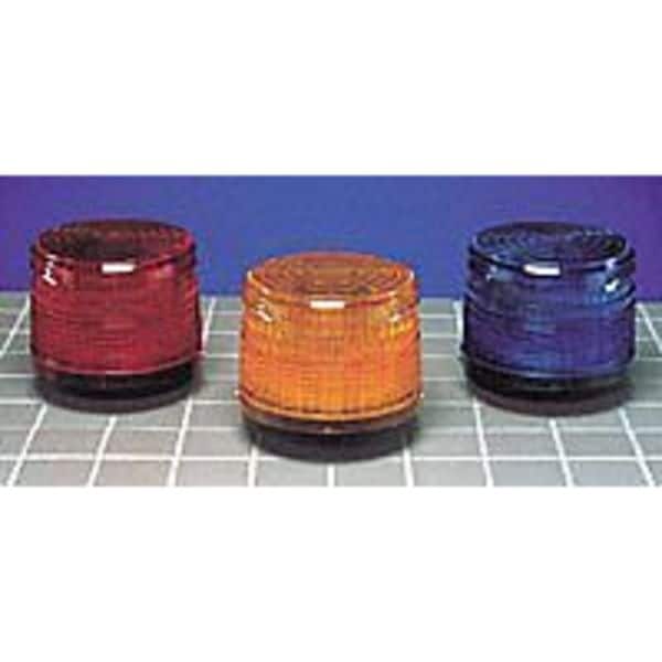 Warning Light, Strobe Tube, Amber, 120VAC