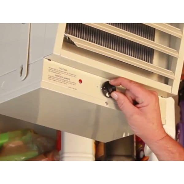 Electric Utility Heater, 12 1/2 in H, 14 in W, 11 1/4 in D, 5/4.1kW, 240/208V, 1 Phase