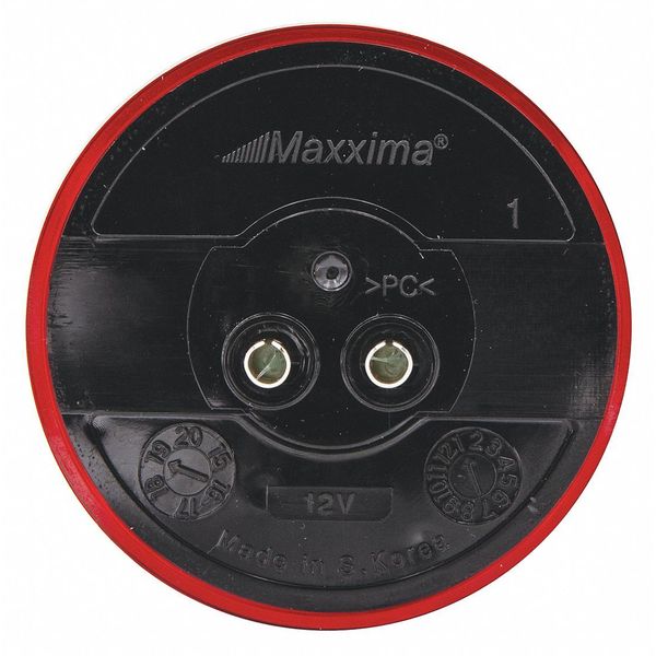 Clearance Light, LED, Red, Round, 2-1/2 Dia
