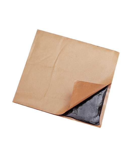 Adhesive Pads, Butyl, 3/16 in H, 8 in L, 8 in W, Black