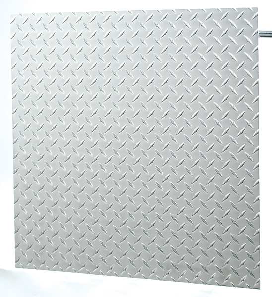 Plate Stock, Tread, 3003, 1/16 In, 2 x 2 Ft.