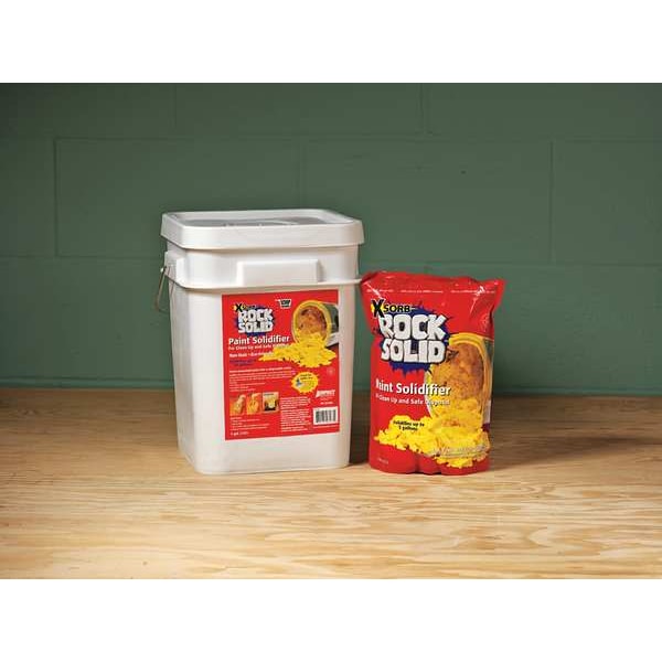 Paint Solidifier, Pail with Scoop, 4 Gal.
