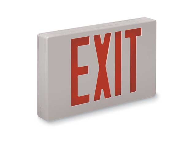 Exit Sign, 1.7W, Green, 2