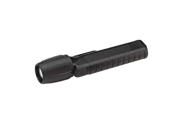 Black No Led Industrial Handheld Flashlight, 77 lm