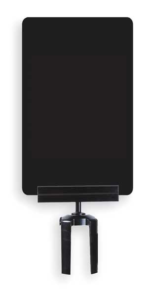 Acrylic Sign, Black, Please Wait Here