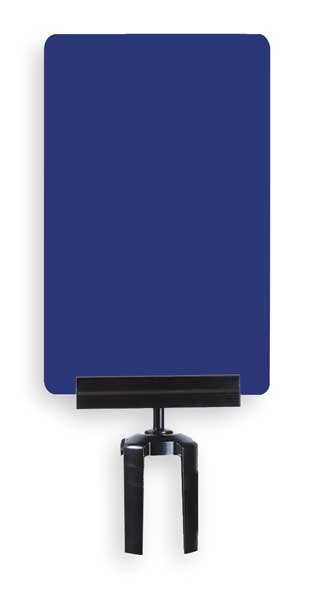 Acrylic Sign, Blue, Please Enter Here