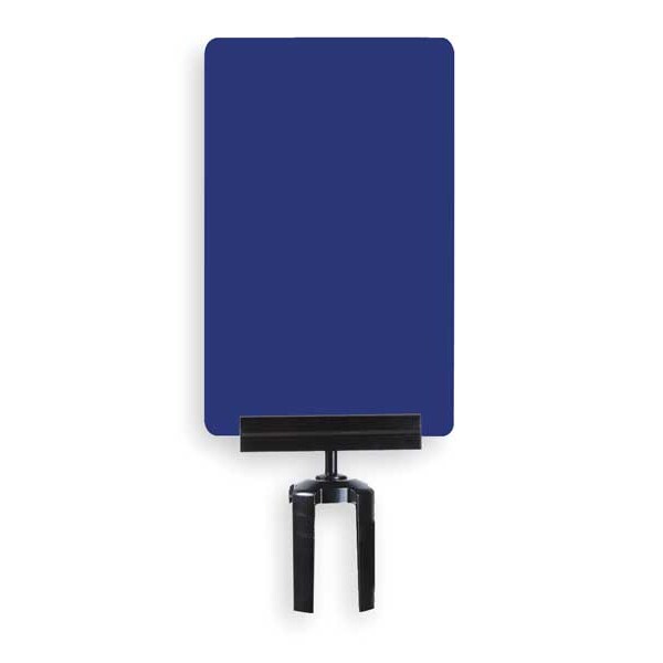 Acrylic Sign, Blue, Line Forms Here