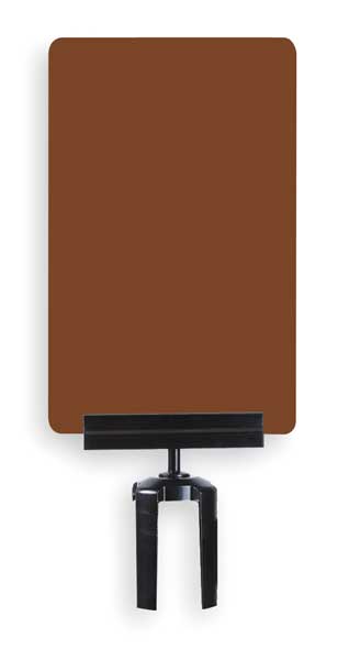 Acrylic Sign, Brown, Please Enter Here