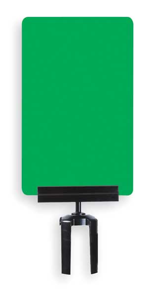 Acrylic Sign, Green, No Entry