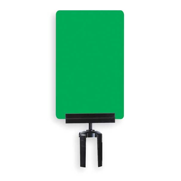 Acrylic Sign, Green, Please Enter Here