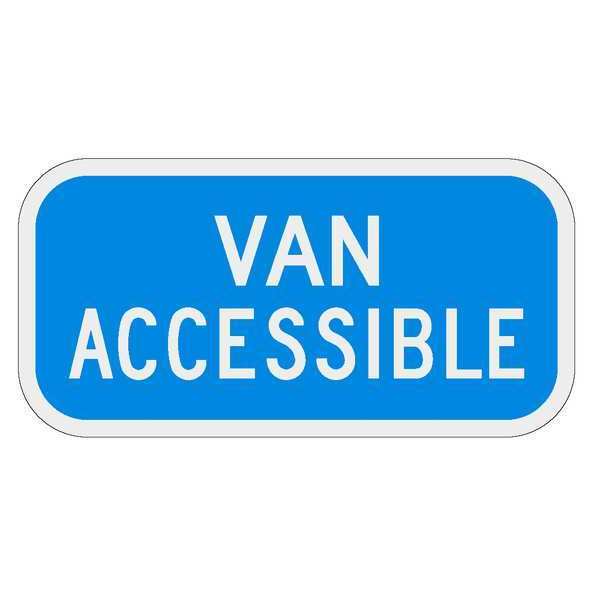 Van Accessible Parking Sign, 6