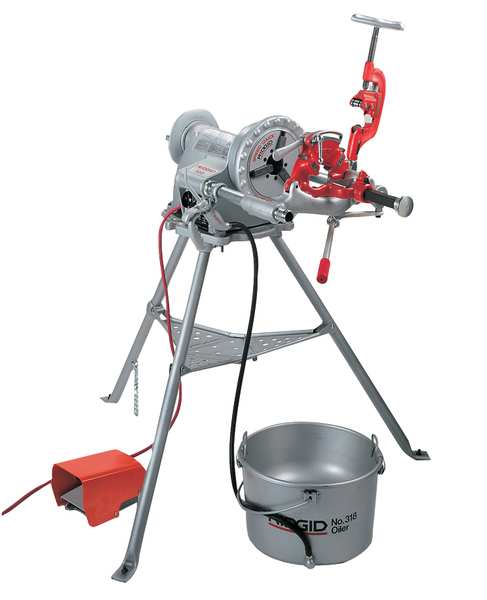 Pipe Threading and Cutting Machines, 1/8 in to 2 in, Rod: 1/4 in to 2 in Bolt: 1/4 in to 2 in