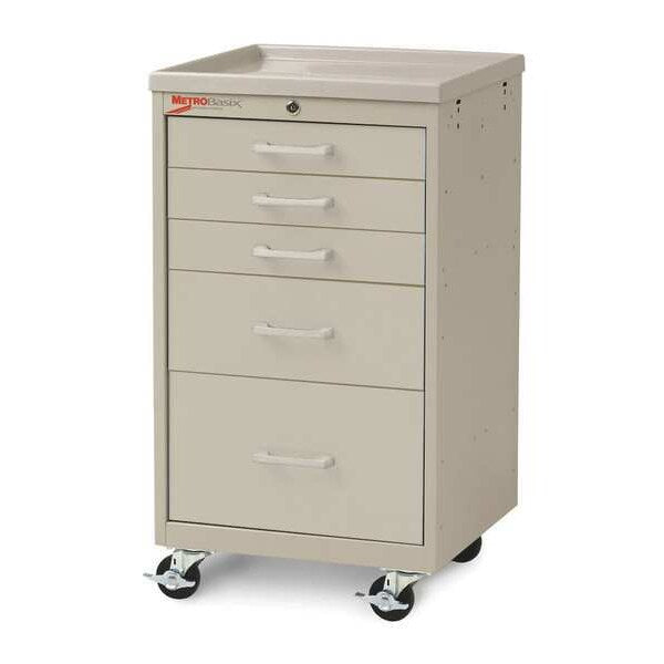 Compact Cart, Steel/Polymer, Light Taupe