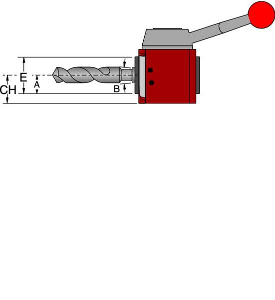 Tool Holder, Morse Taper, Series CA