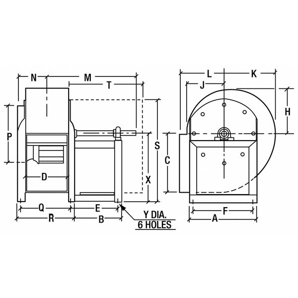 Blower, 10 1/2 In