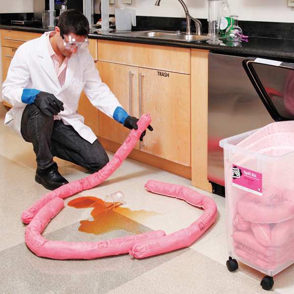 Spill Kit, Chem/Hazmat, Clear