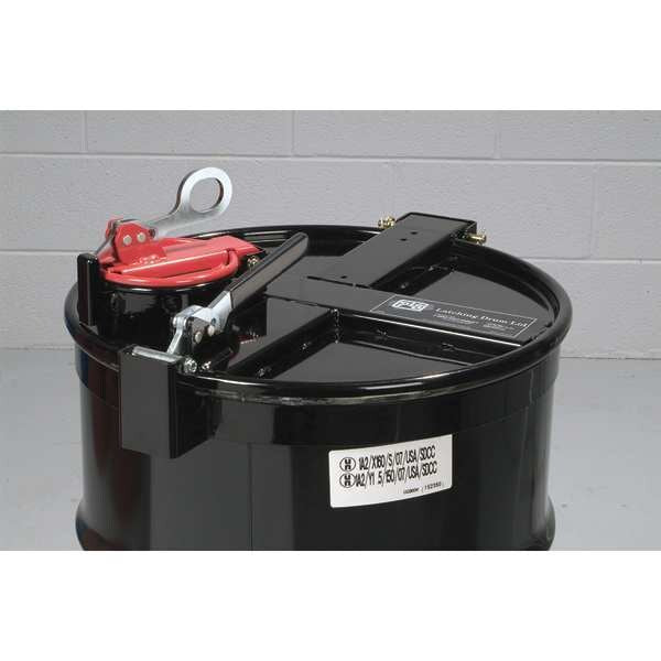 Vapor-Control Latching Drum Lid, Red