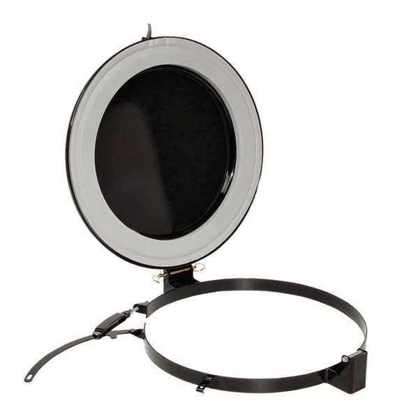 Outdoor Latching Drum Lid, Red