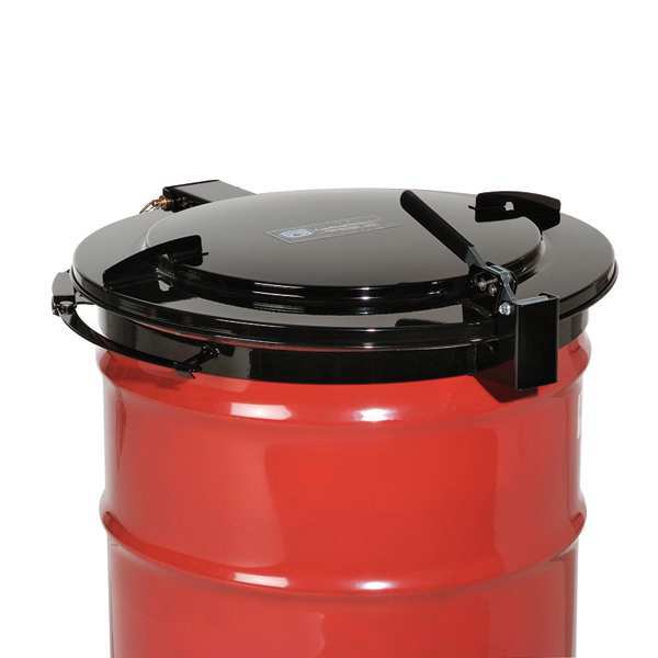Outdoor Latching Drum Lid, Red