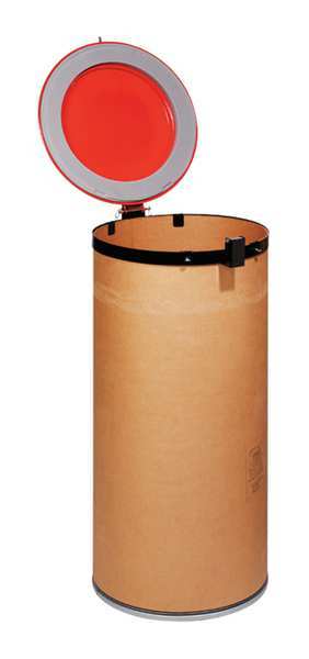 Latching Lid for Fluorescent Lamp, Red