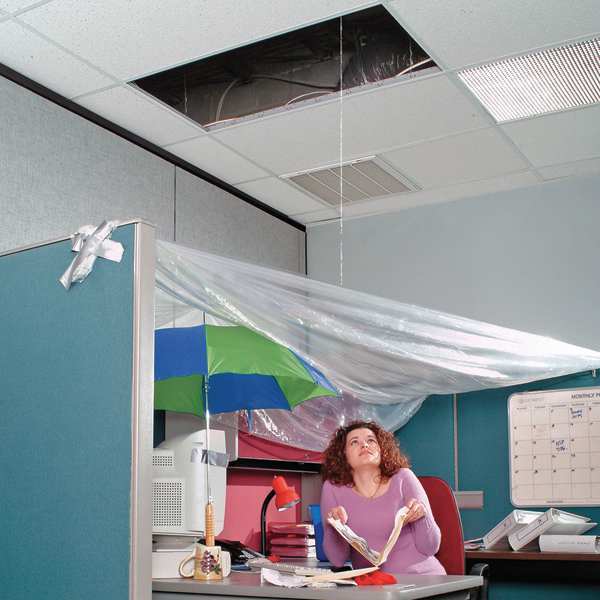 PIG Drop-Ceiling Leak Diversion System, 8 lb.