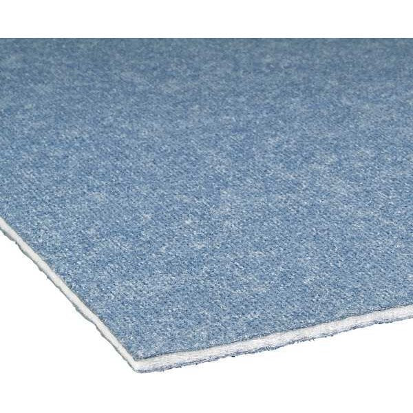 Sorbents, 34 gal/pk, 43 oz/pad, Universal Absorbed, Blue, Fibers, 100 PK