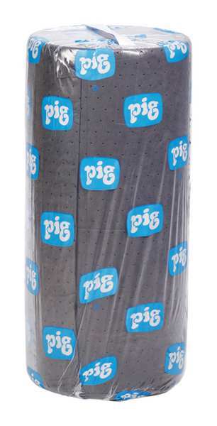 Sorbents, 31 gal/pk, 31.9 gal/pad, Universal Absorbed, Gray, Polypropylene