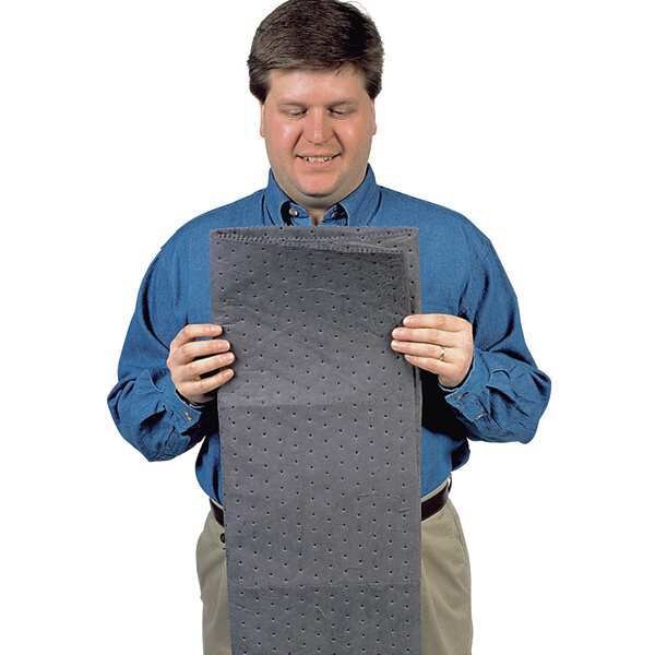 Sorbents, 26.5 gal. Universal Absorbed, Gray, Polypropylene, 2 PK