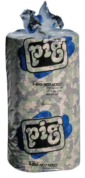 Sorbents, 47.4 gal. Universal Absorbed, Green, Polypropylene