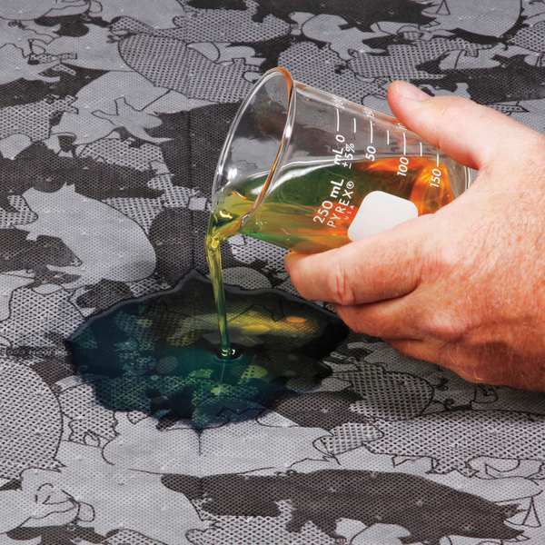 Sorbents, 26.1 gal. Universal Absorbed, Gray, Polypropylene, 100 PK