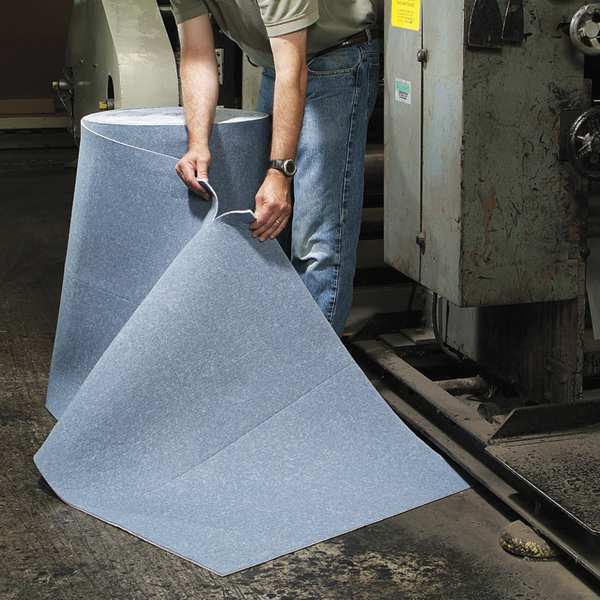 Sorbents, 64 gal/pk, 64 gal/pad, Universal Absorbed, Blue, Fibers