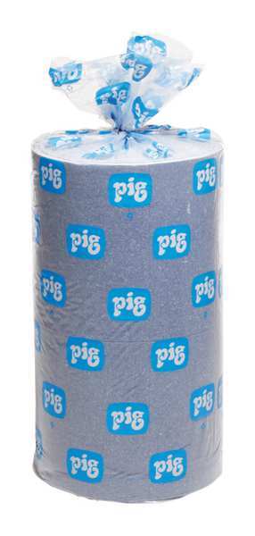 Sorbents, 41 gal/pk, 41 gal/pad, Universal Absorbed, Blue, Fibers