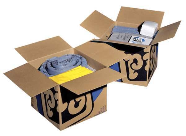 PIG Spill Kit Refill, Universal, Blue/Gray
