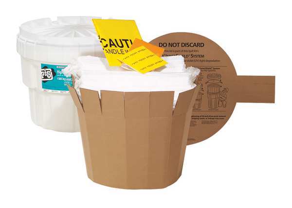 PIG Spill Kit, Oil-Based Liquids, White