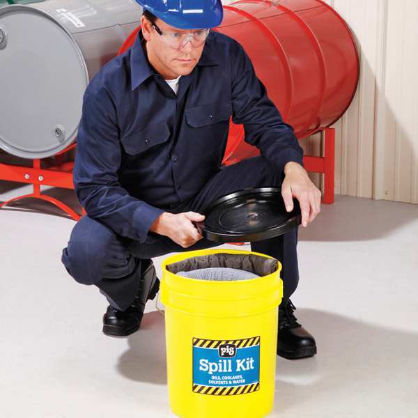 PIG Spill Kit, Universal, Yellow