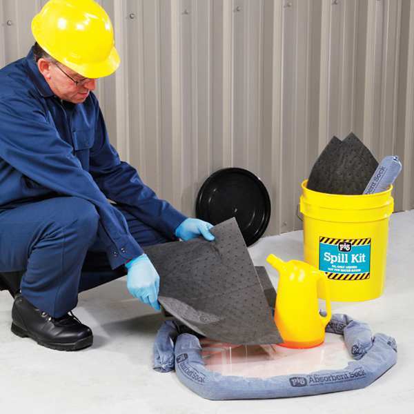 PIG Spill Kit, Universal, Yellow