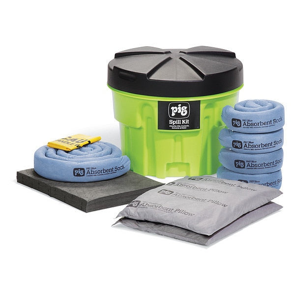 PIG Spill Kit, Universal, Green