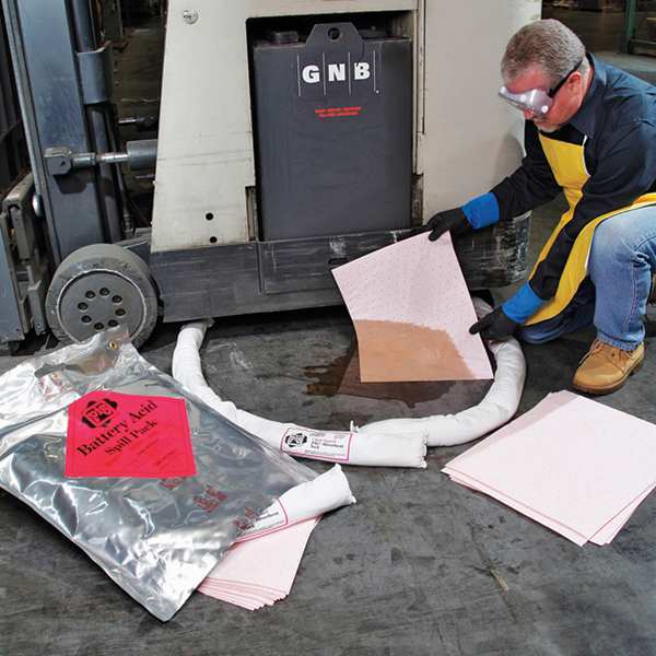 PIG Spill Kit, Chem/Hazmat, Silver