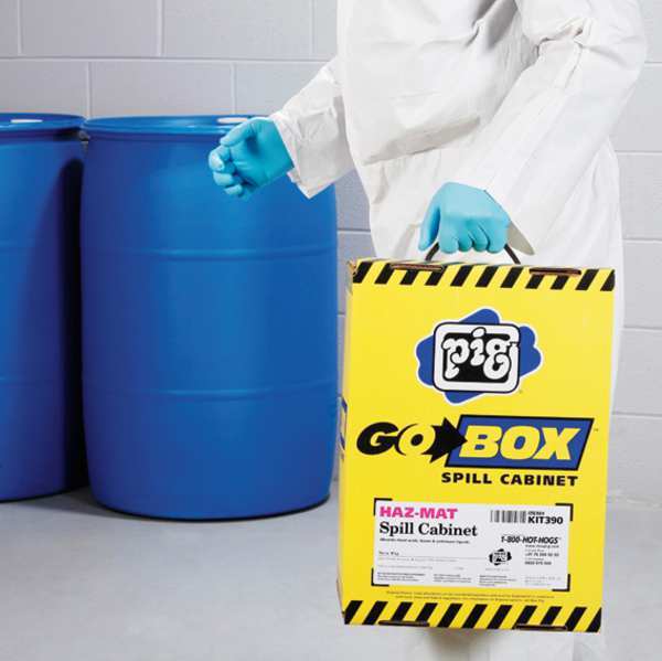 Spill Kit, Chem/Hazmat, Yellow