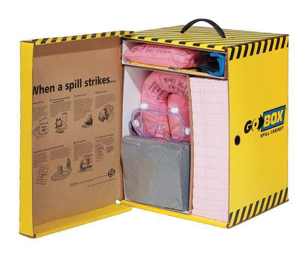 Spill Kit, Chem/Hazmat, Yellow