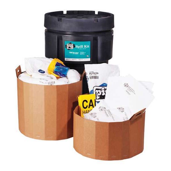 Spill Kit, Oil-Based Liquids, Black