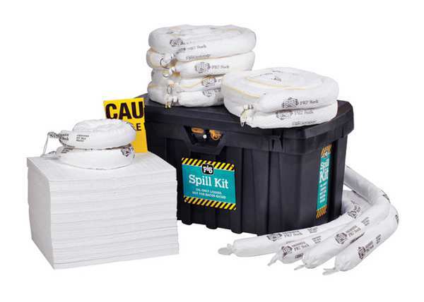 Spill Kit, Oil-Based Liquids, Black