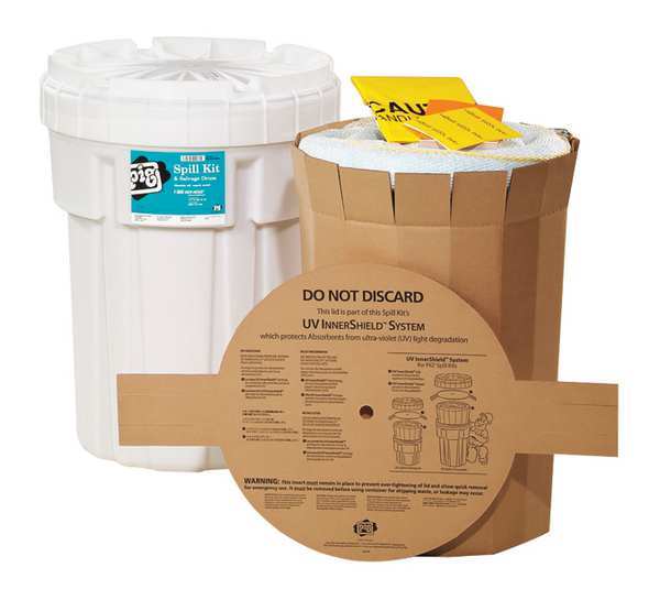 PIG Spill Kit, Oil-Based Liquids, White